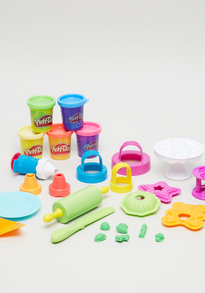 Hasbro Play-Doh Frost 'n Fun Cakes Dough Set-Educational-image-1
