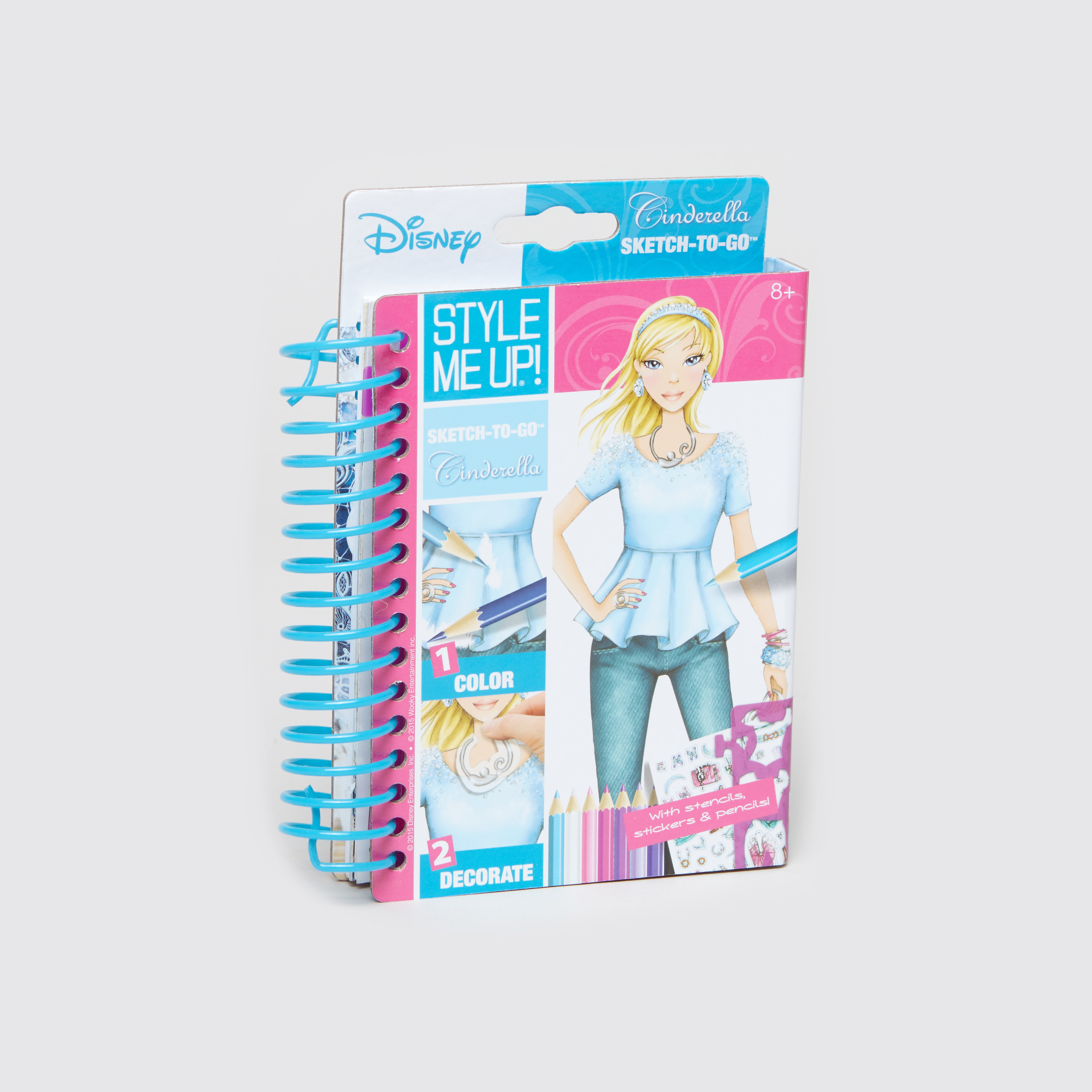 كتاب الرسم سكاتش تو غو ساندريلا  من ستايل مي آب-books-english-childrenbooks-image-1