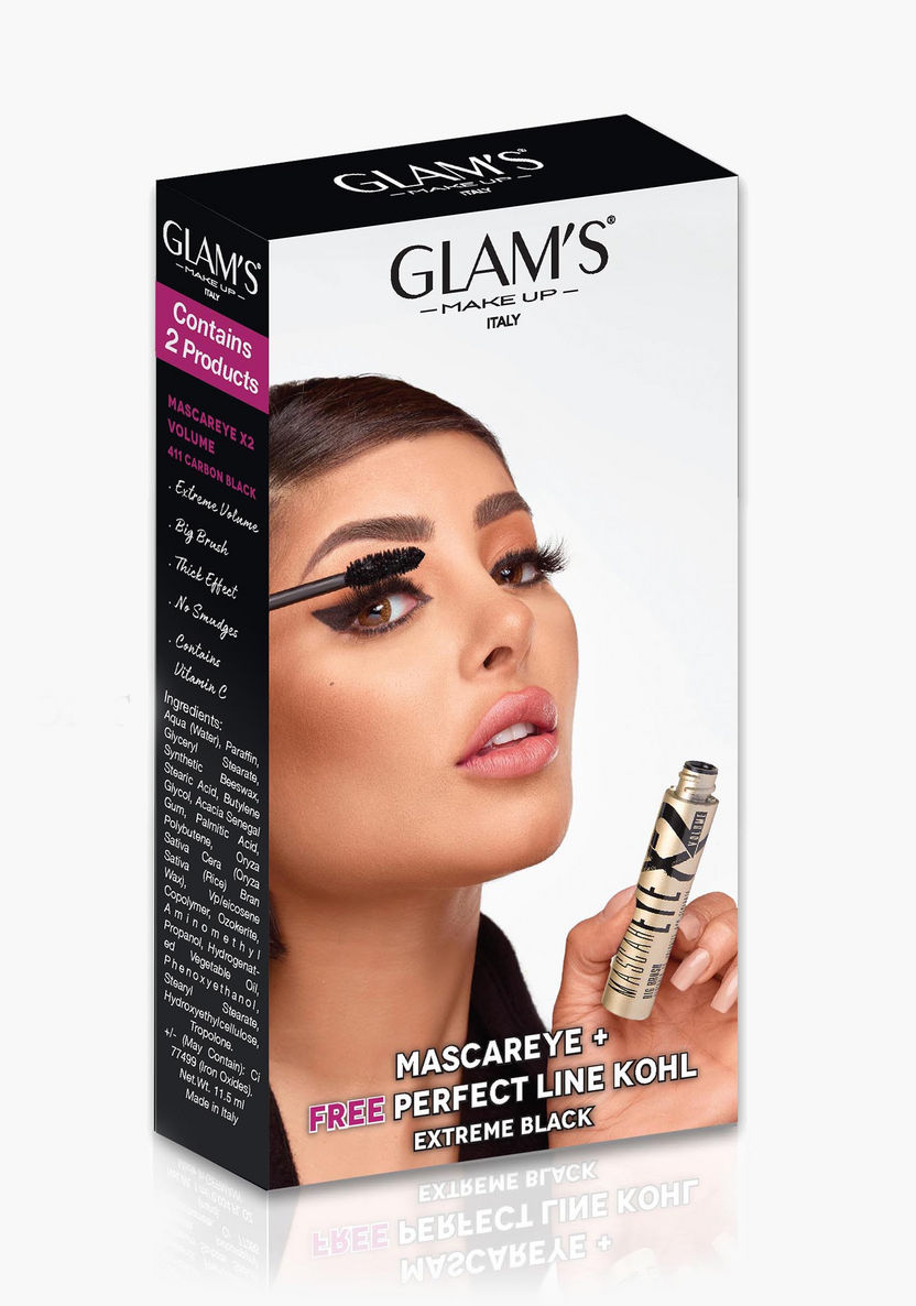 Glam S Makeup 2 Piece Mascara Eye