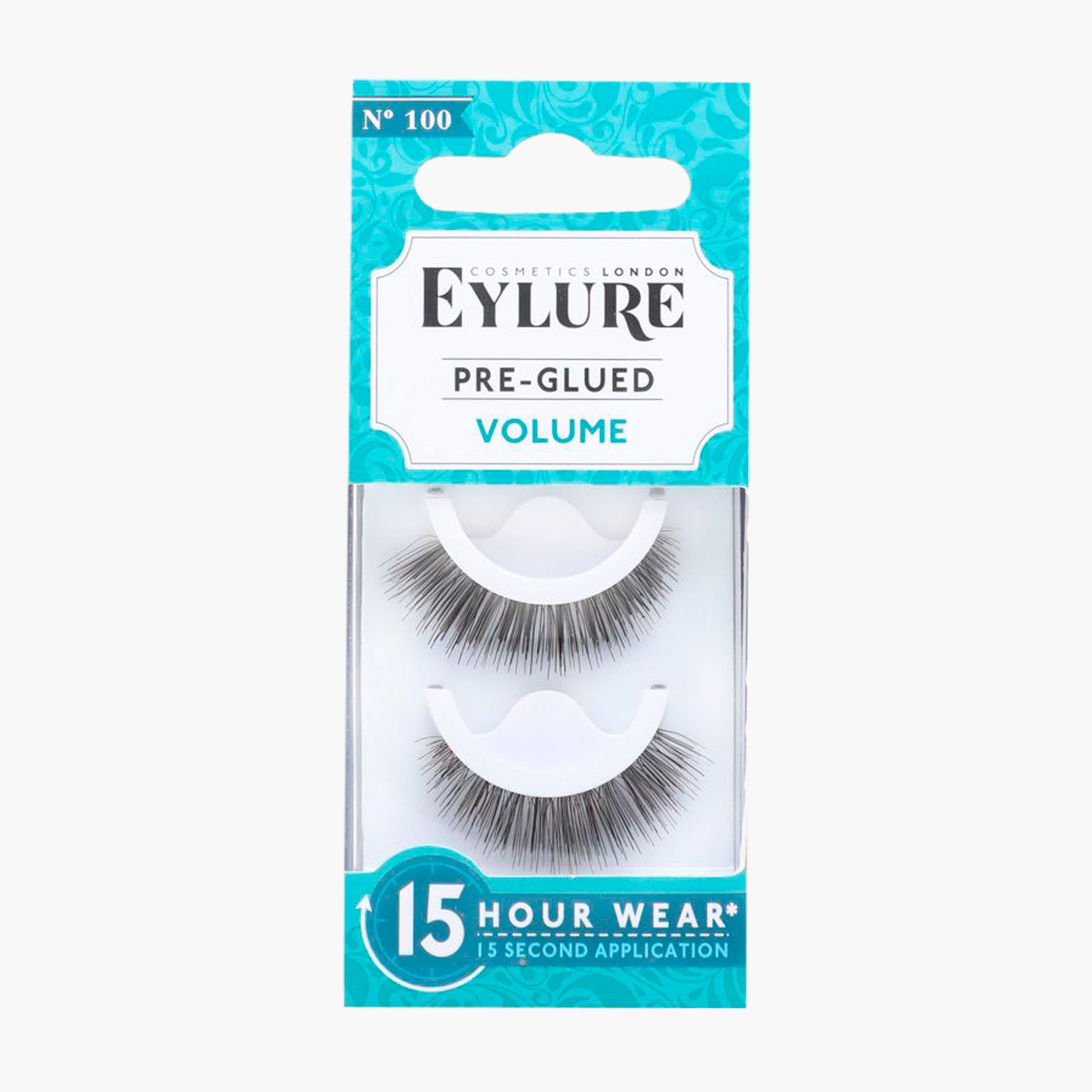 Shop EYLURE London No. 100 Pre-Glued Volume Fake Eyelashes Online