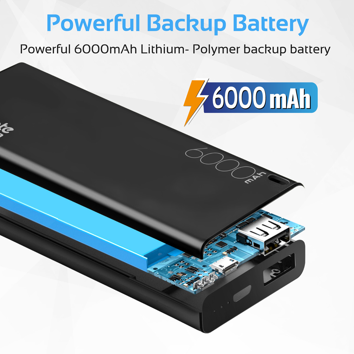 شاحن متنقل عالي القدرة من بروميت - 6000 ملّي أمبير/ الساعة-electronics-chargersandpowerbanks-image-2