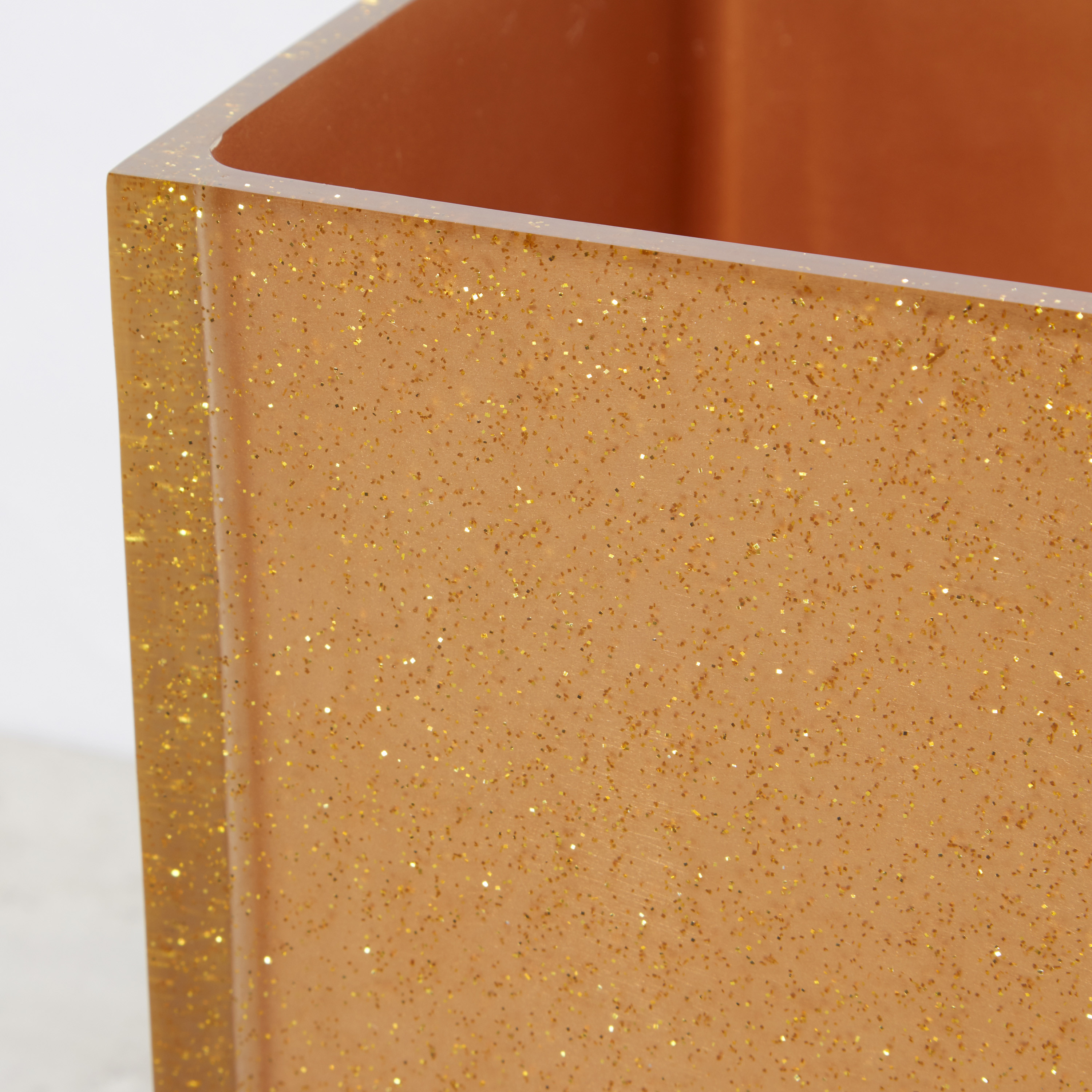 Glitter Detail Waste Bin - 18x18x24 cms-household-bathandlaundry-wastebinsandaccessories-image-3