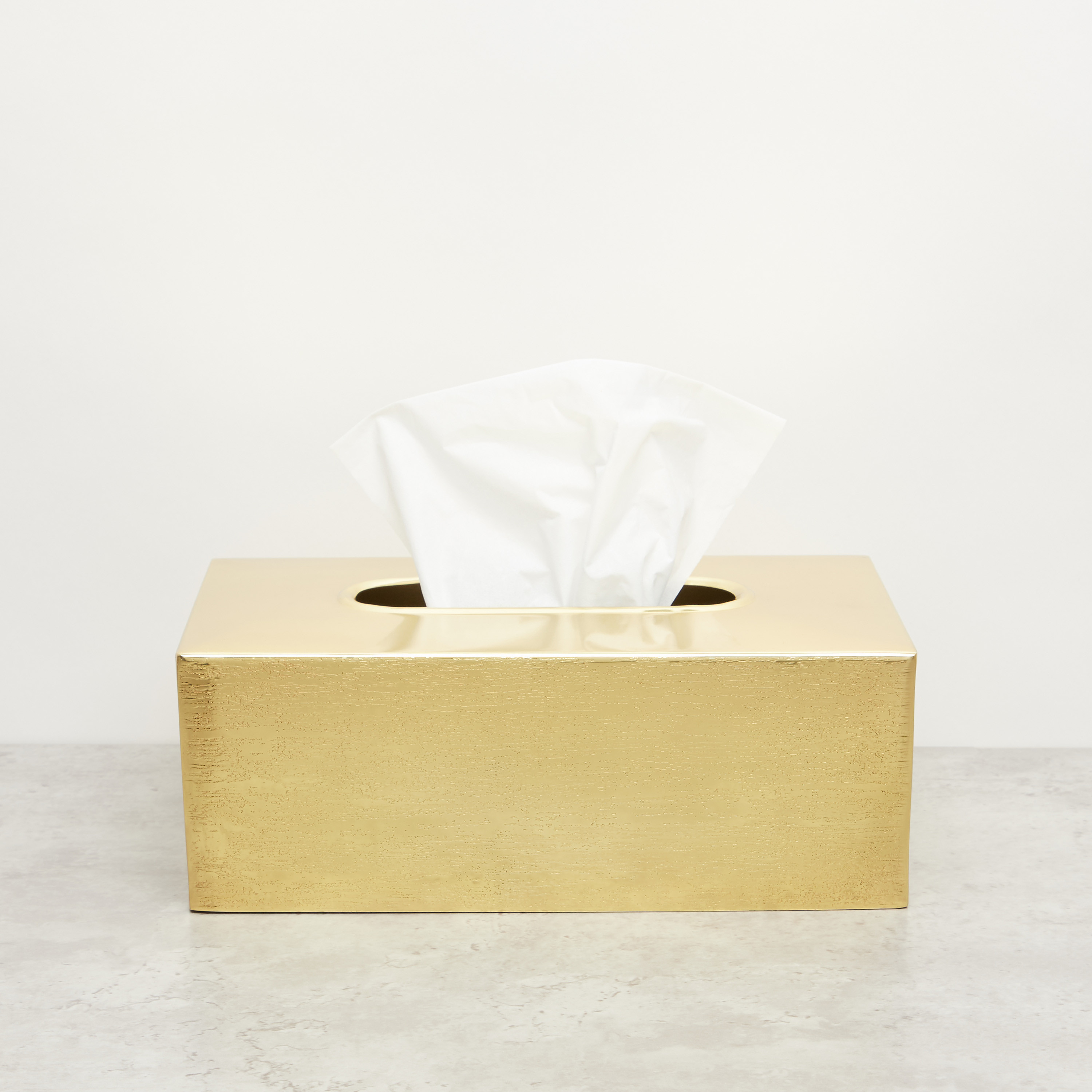 Textured Metal Tissue Box-household-bathandlaundry-bathaccessories-bathaccessorysets-image-2