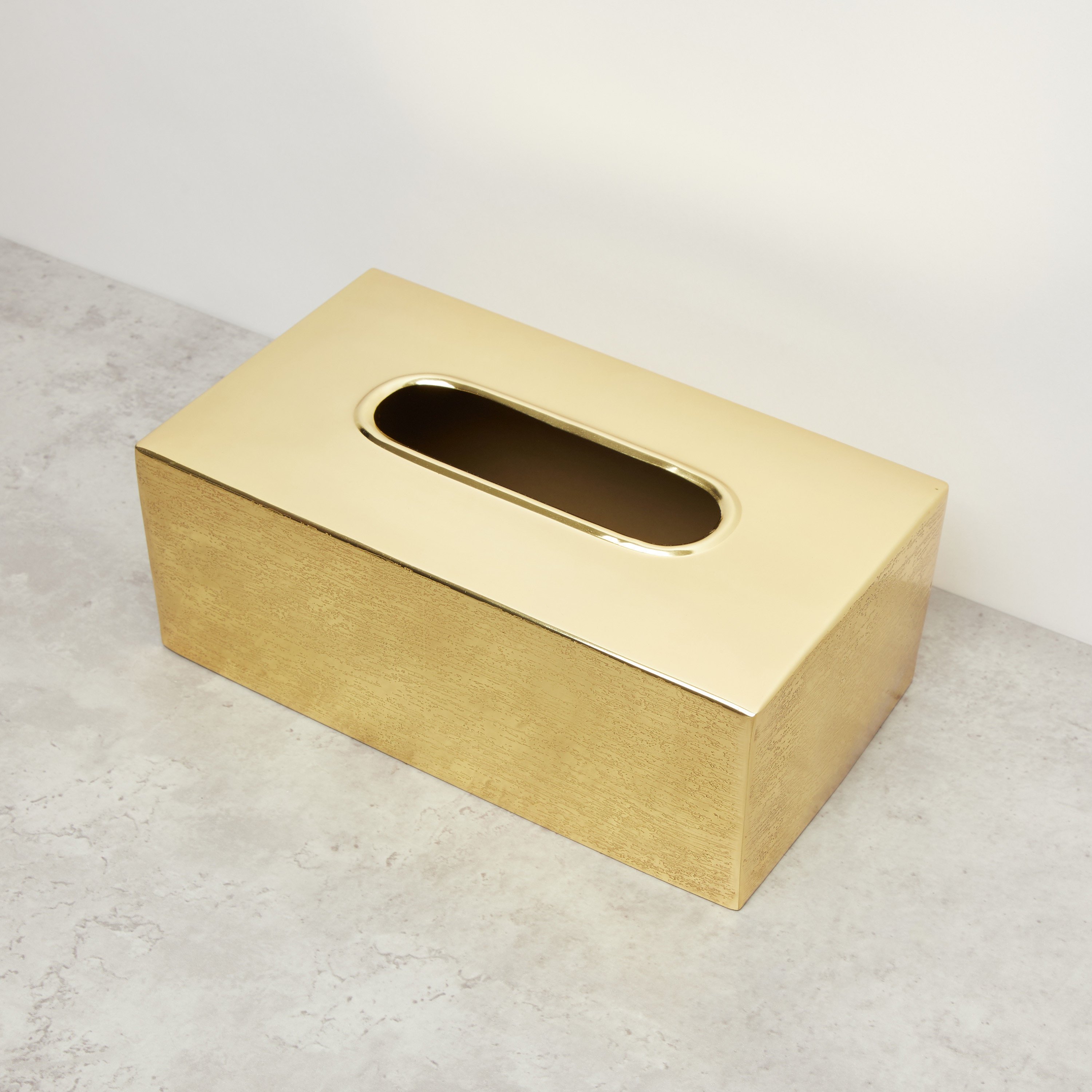 Textured Metal Tissue Box-household-bathandlaundry-bathaccessories-bathaccessorysets-image-3