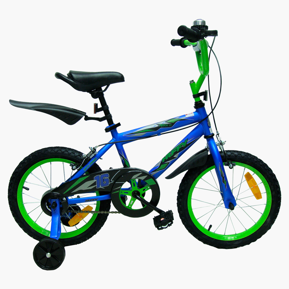 Huffy rock it 16 training wheels sale