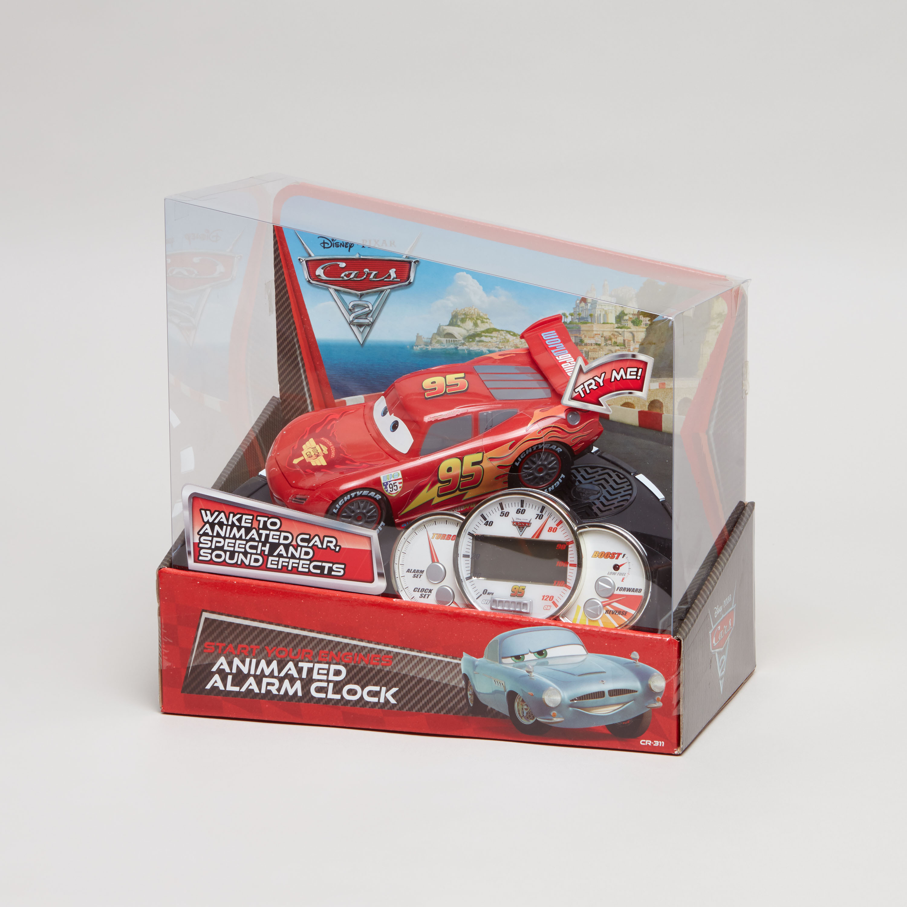 Buy Cars Animated Alarm Clock Online | Babyshop UAE