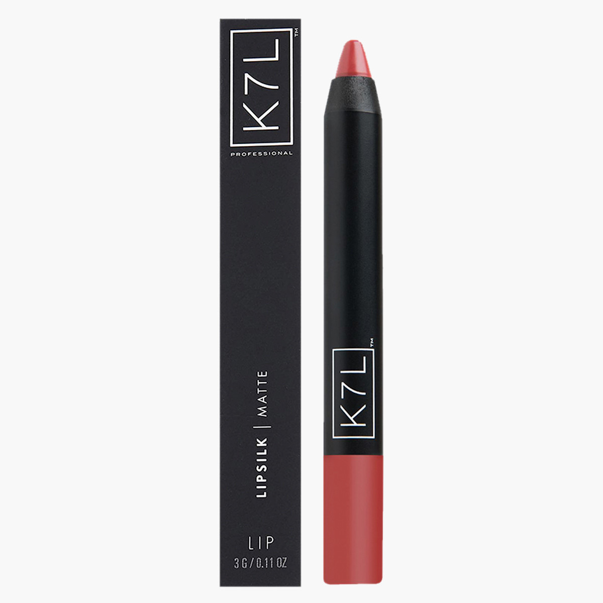 أحمر شفاه مات من كيه 7 إل بروفيشنال-beautyandpersonalcare-makeup-lips-lipsticks-image-1