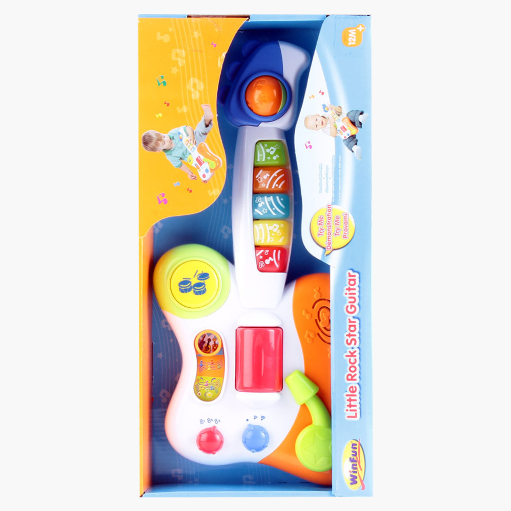 جيتار ليتل روك ستار من وين فن-toys-babyandtoddlertoys-lightsandmusicaltoys-image-2