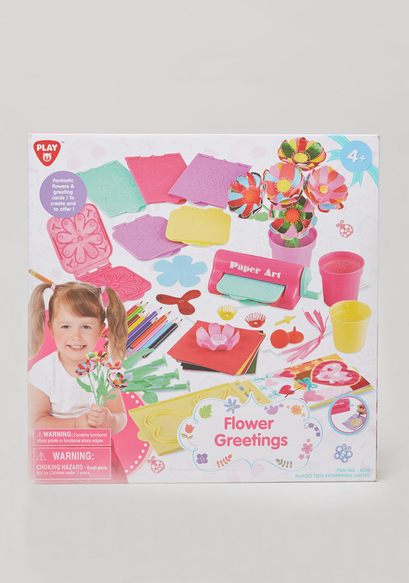 Playgo Flower Greeting DIY Playset-Role Play-image-0