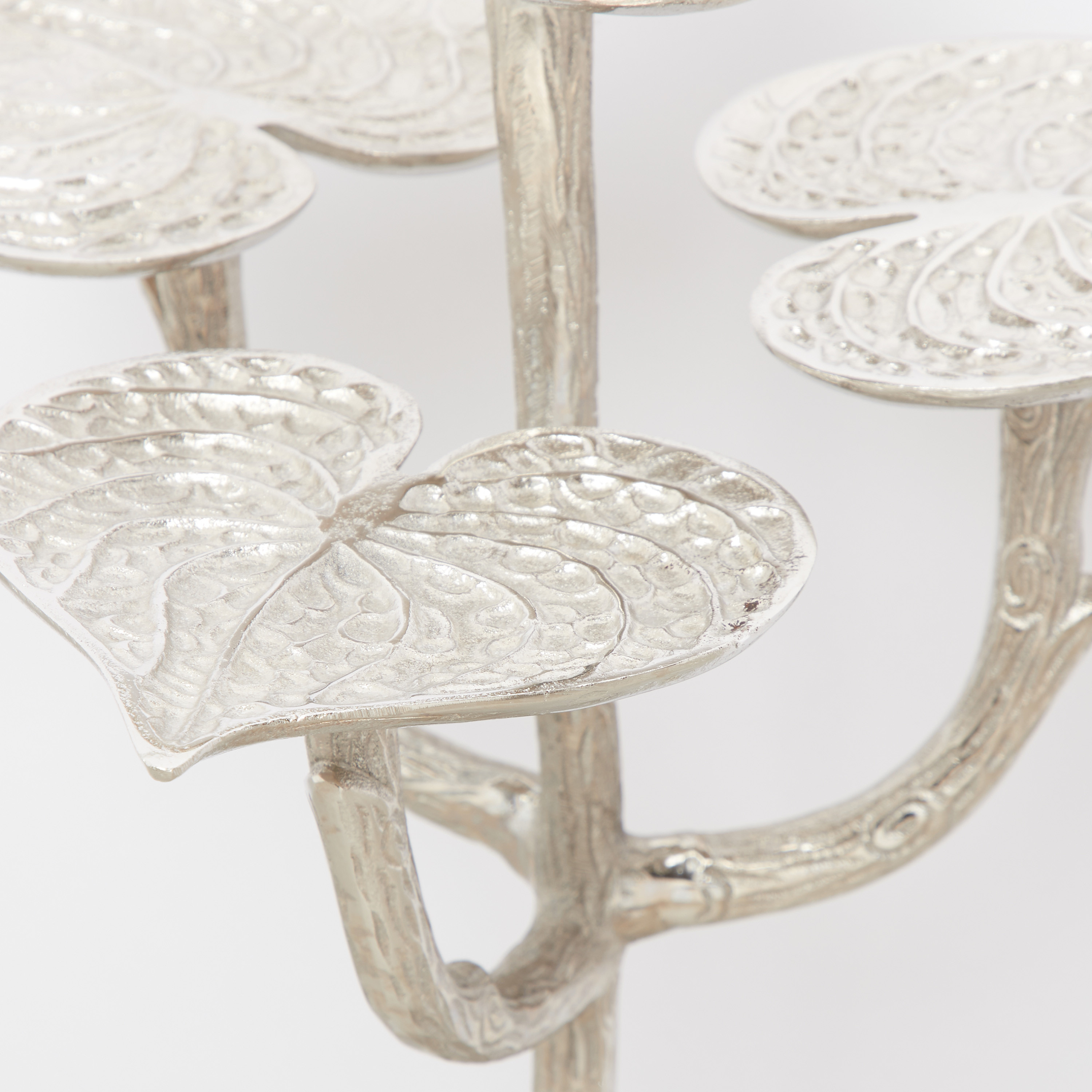Lotus Leaf Shaped 4-Light Candleholder - 43 cms-household-decor-candleholdersandlanterns-image-3