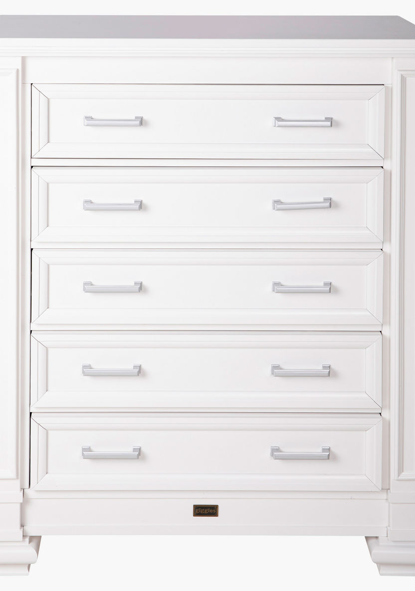 Giggles Benedict 5-Drawer Chest-Wardrobes and Storage-image-2