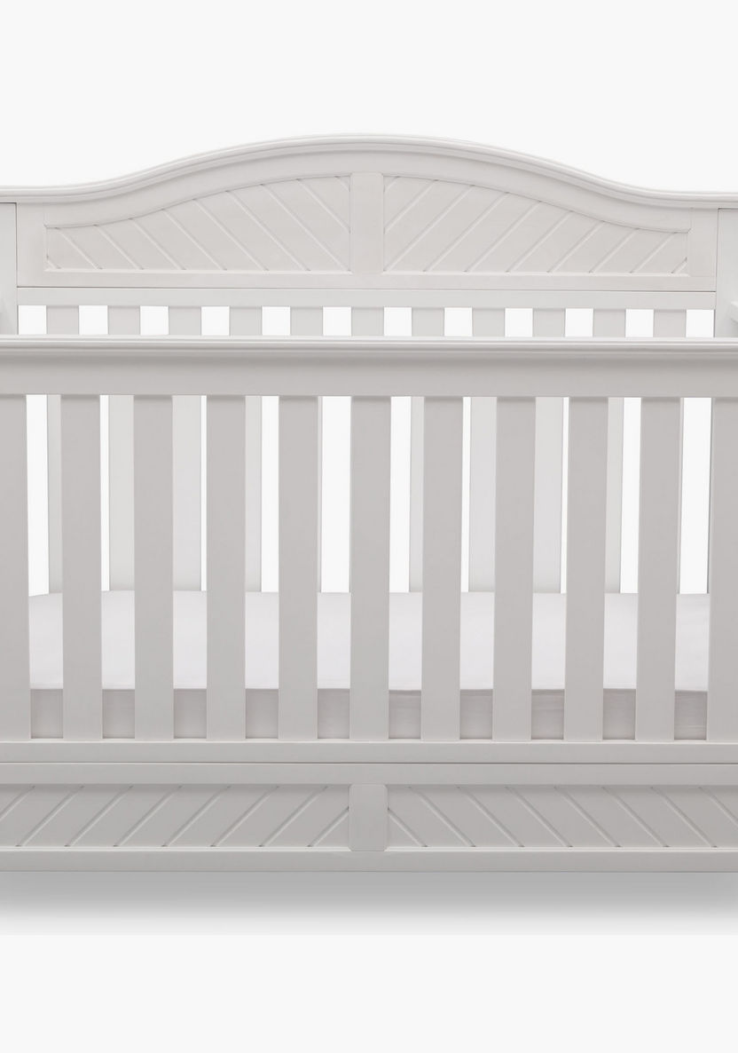 Delta Bennington Elite 3-in-1 Curved Crib with Toddler Guard Rail-Baby Cribs-image-2