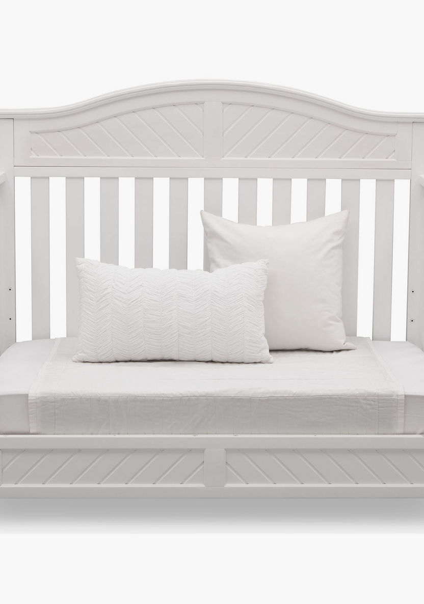 Delta Bennington Elite 3-in-1 Curved Crib with Toddler Guard Rail-Baby Cribs-image-3