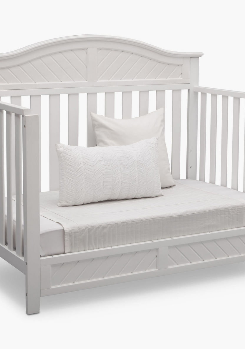 Delta Bennington Elite 3-in-1 Curved Crib with Toddler Guard Rail-Baby Cribs-image-4