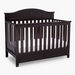 Delta Bennington Elite 3-in-1 Curved Crib with Toddler Guard Rail-Baby Cribs-thumbnail-0