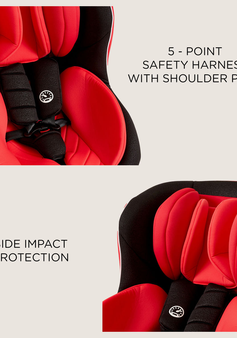 Juniors Challenger Baby Car Seat - Red/Black (Up to 4 years)-Car Seats-image-5