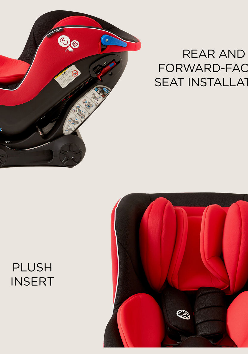 Juniors Challenger Baby Car Seat - Red/Black (Up to 4 years)-Car Seats-image-6