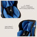 Juniors Challenger Baby Car Seat - Red/Black (Up to 4 years)-Car Seats-thumbnail-5