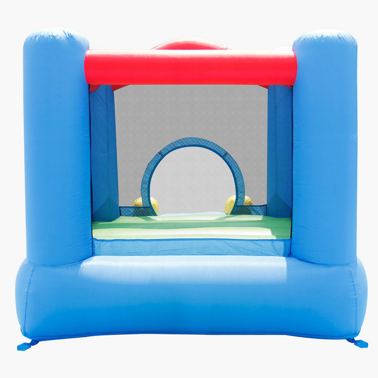 Happy Hop Slide and Hoop Bouncy Castle