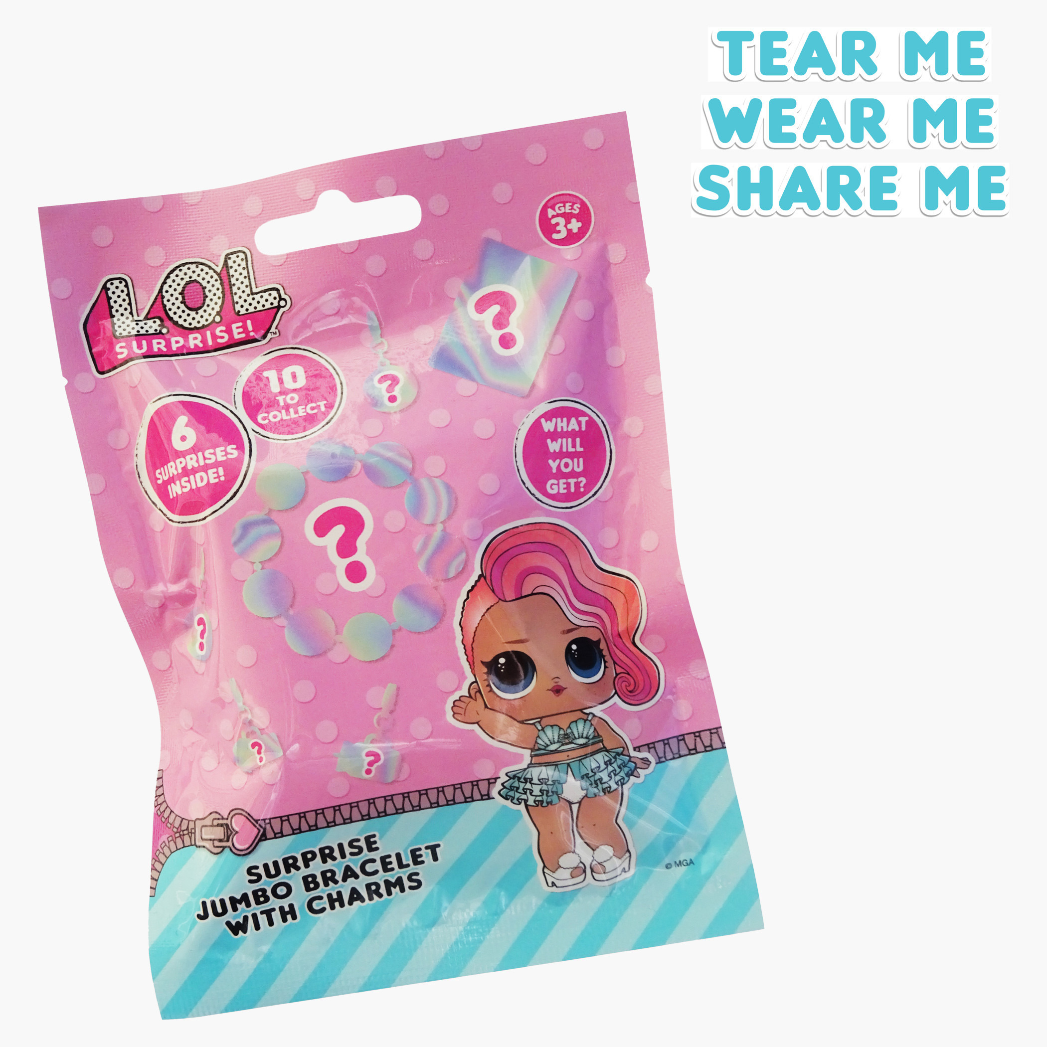 Buy L.O.L. Surprise Jumbo Bracelet with Charms Blind Bag Online Babyshop UAE