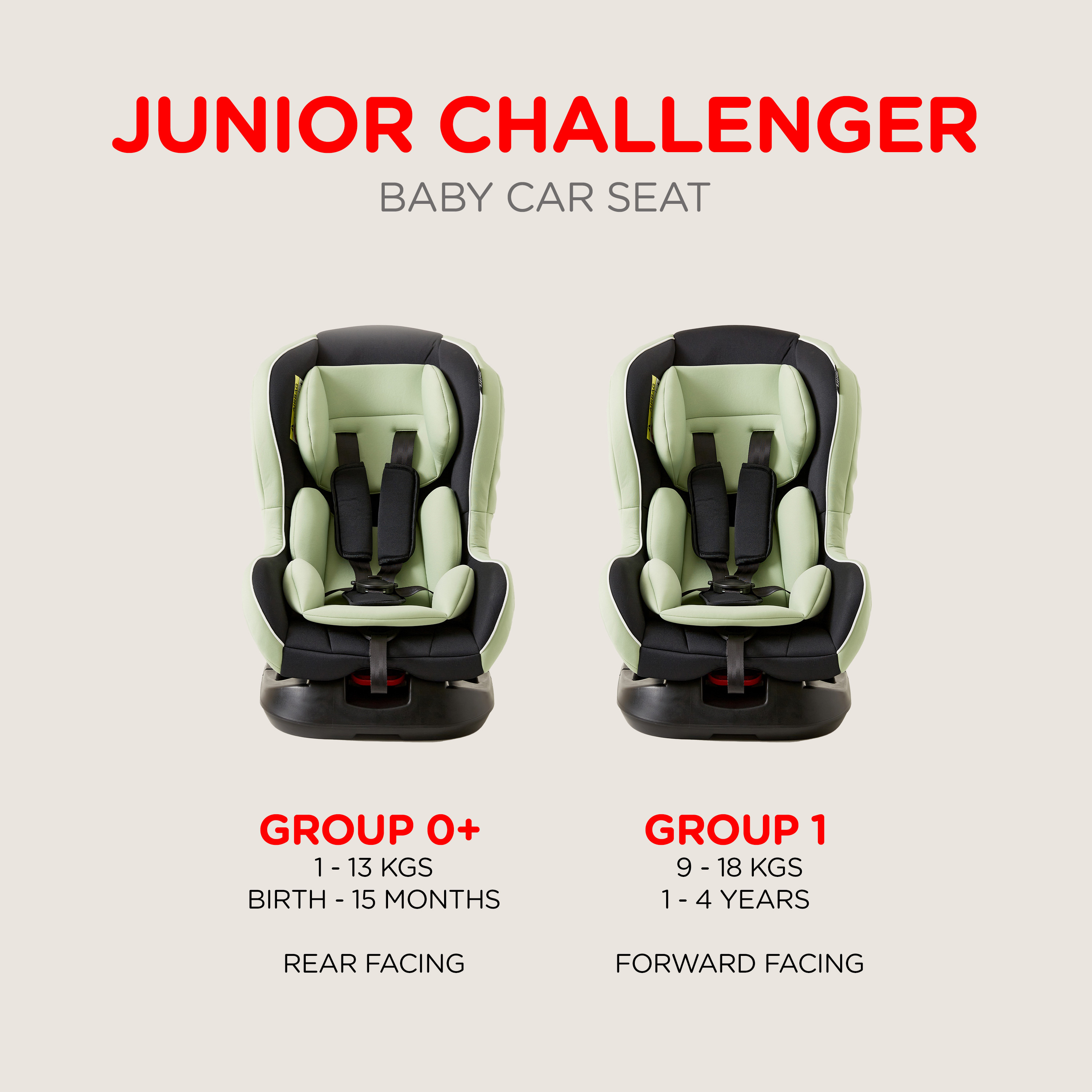 Juniors challenger baby shop car seat installation