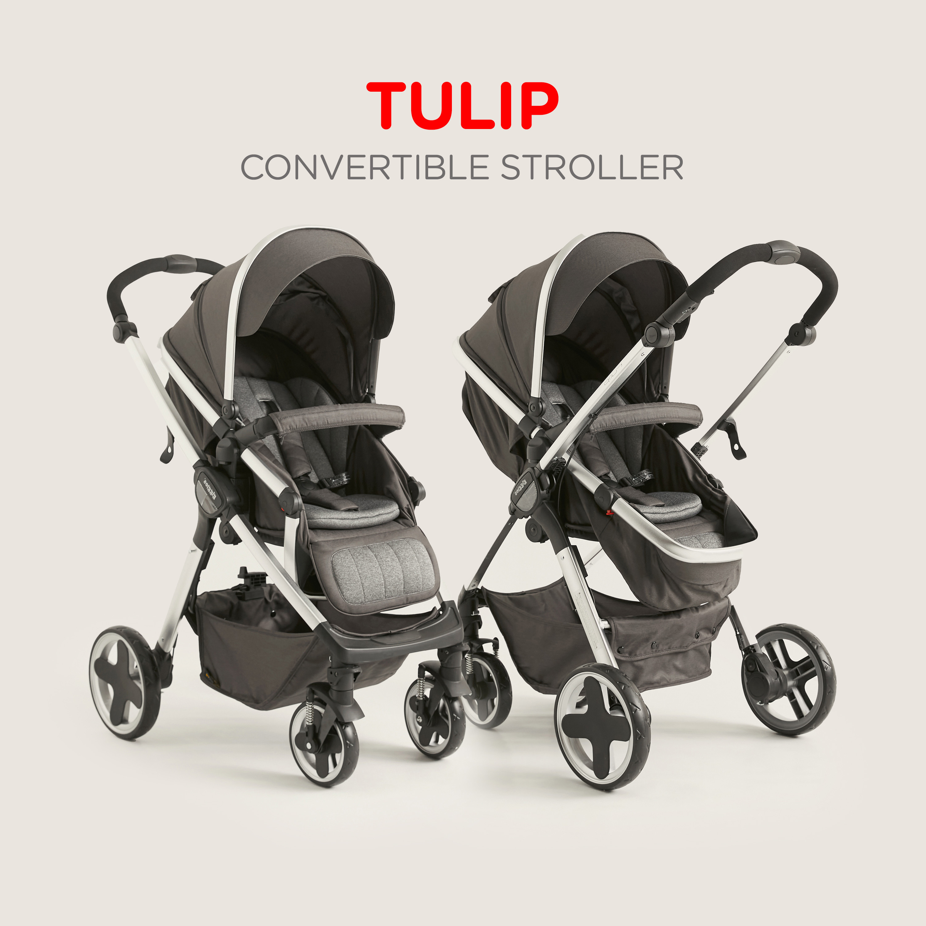 giggles tulip stroller with adjustable canopy