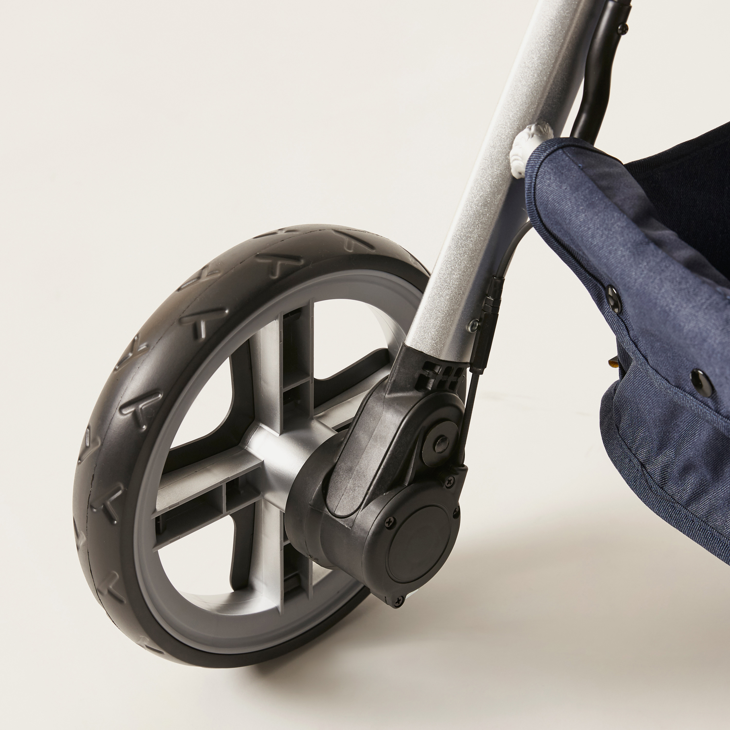 Giggles Tulip Black Baby Stroller with Sun Canopy (Upto 3 years)-baby-gear-strollersandprams-strollers-image-7