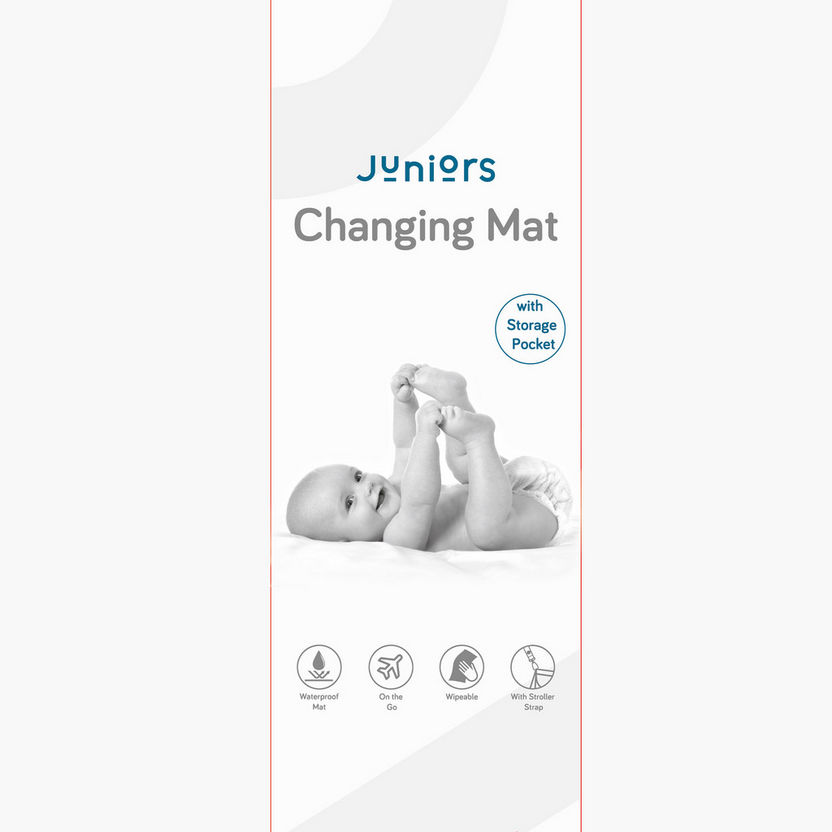 Juniors Changing Mat with Hook and Loop Closure-Diaper Accessories-image-4