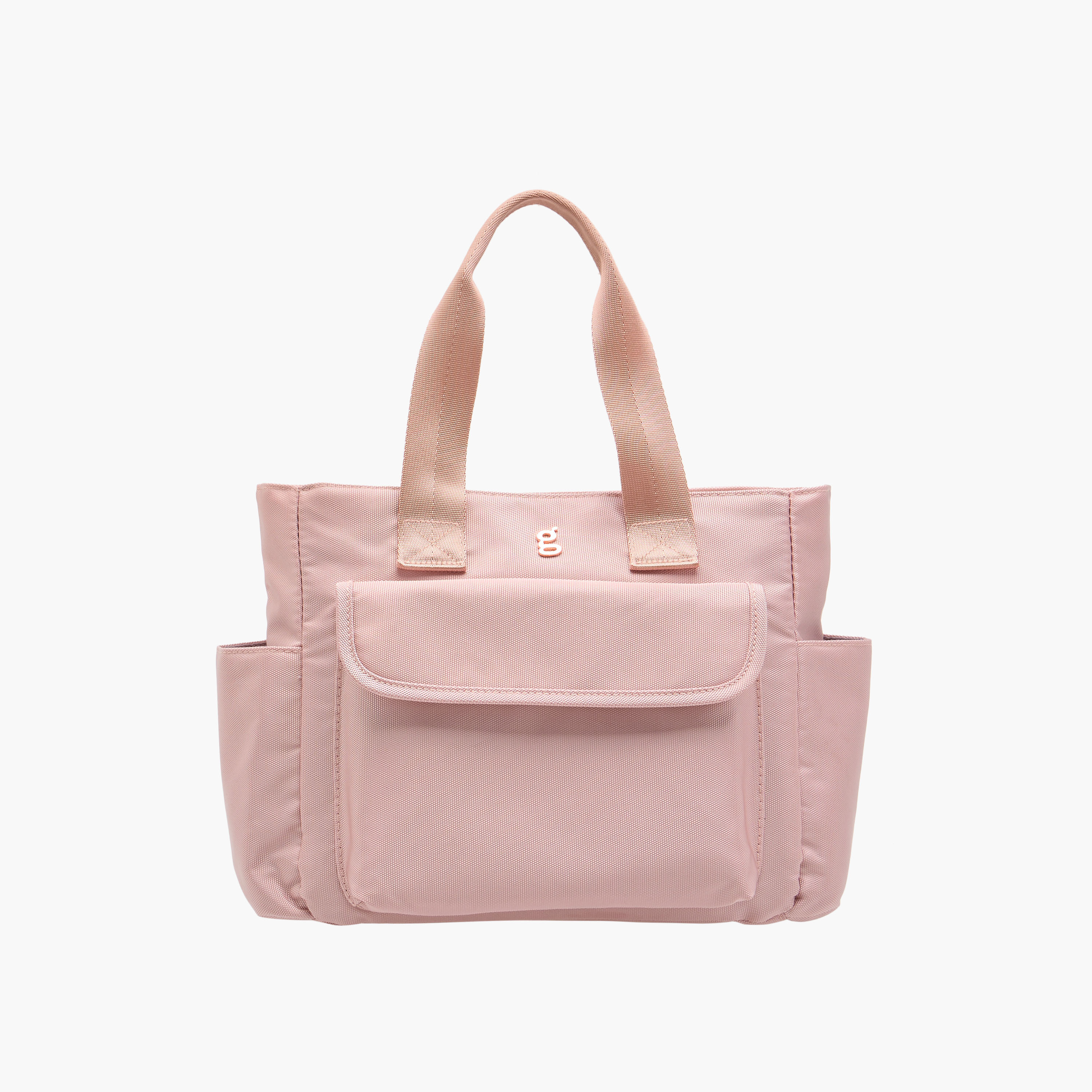 Giggles Diaper Bag with Logo Detail-baby-gear-diaperbags-image-1