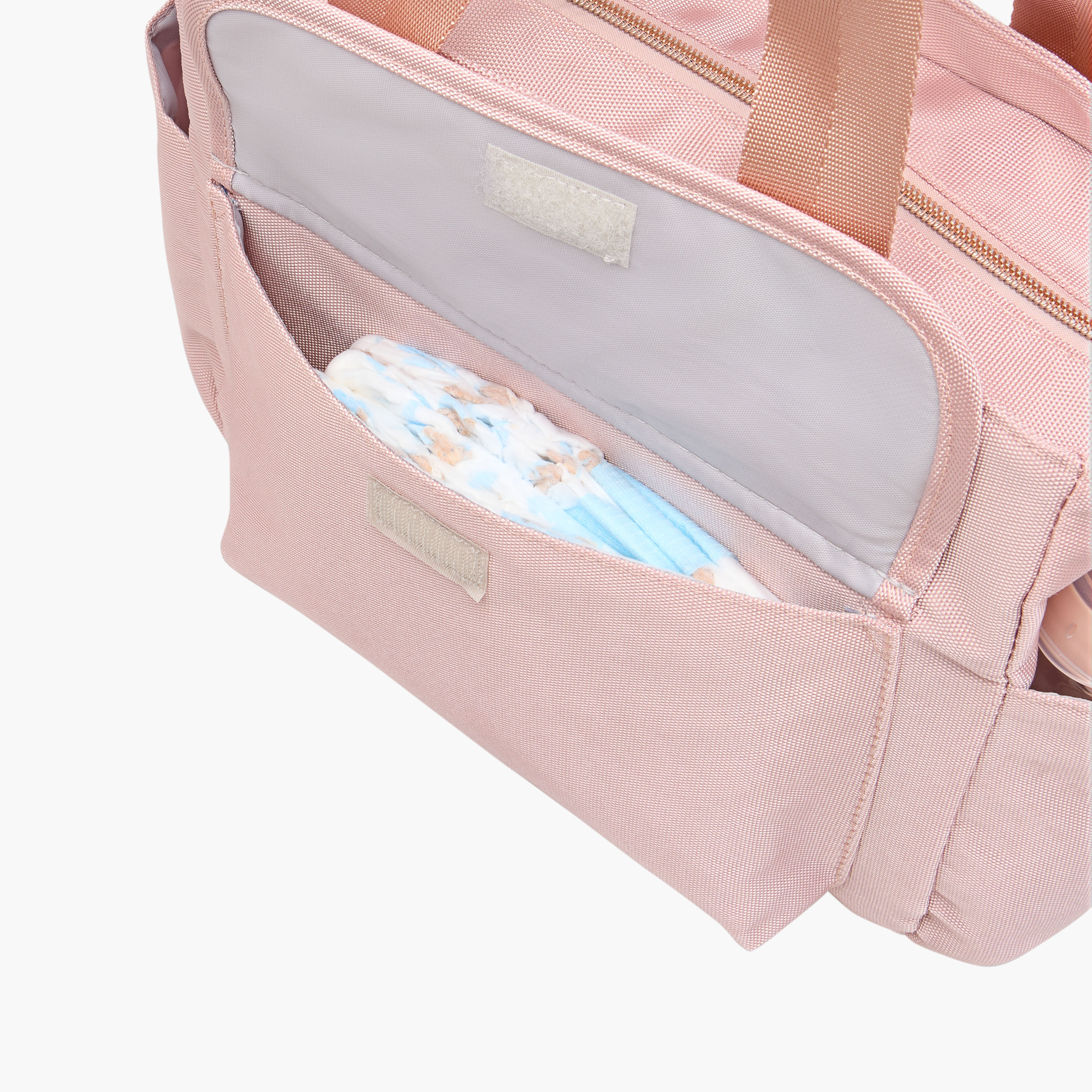 Giggles Diaper Bag with Logo Detail-baby-gear-diaperbags-image-5