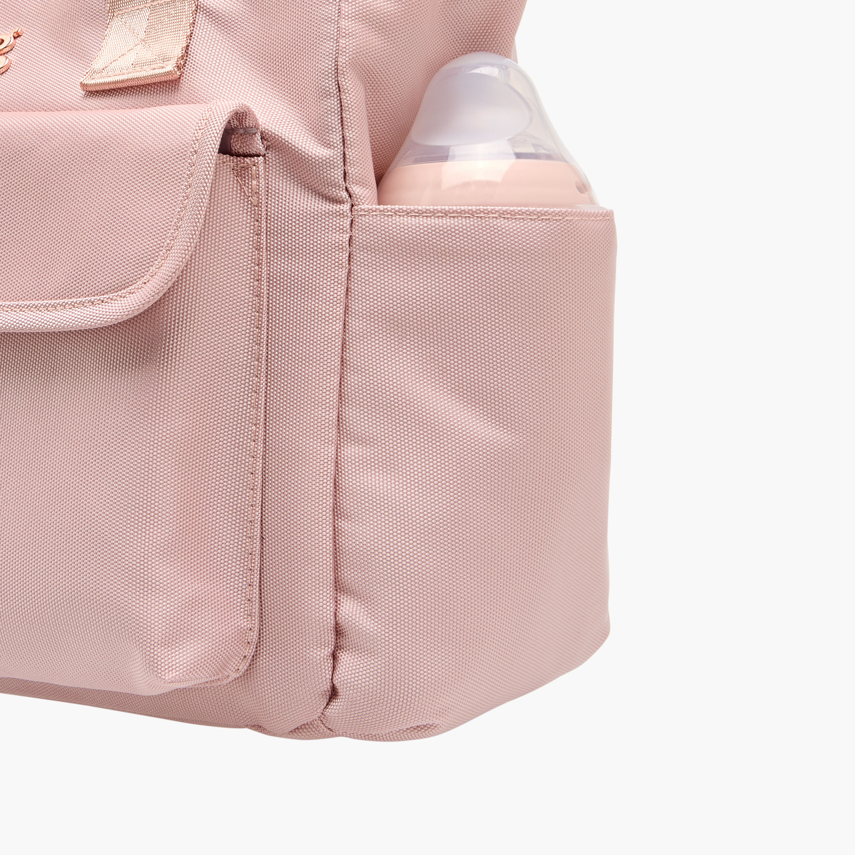 Giggles Diaper Bag with Logo Detail-baby-gear-diaperbags-image-7