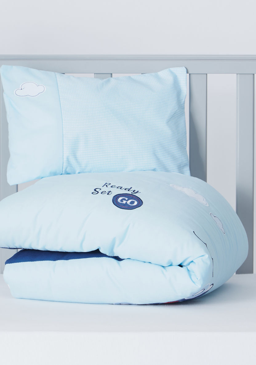 Juniors Textured 2-Piece Comforter Set-Baby Bedding-image-0