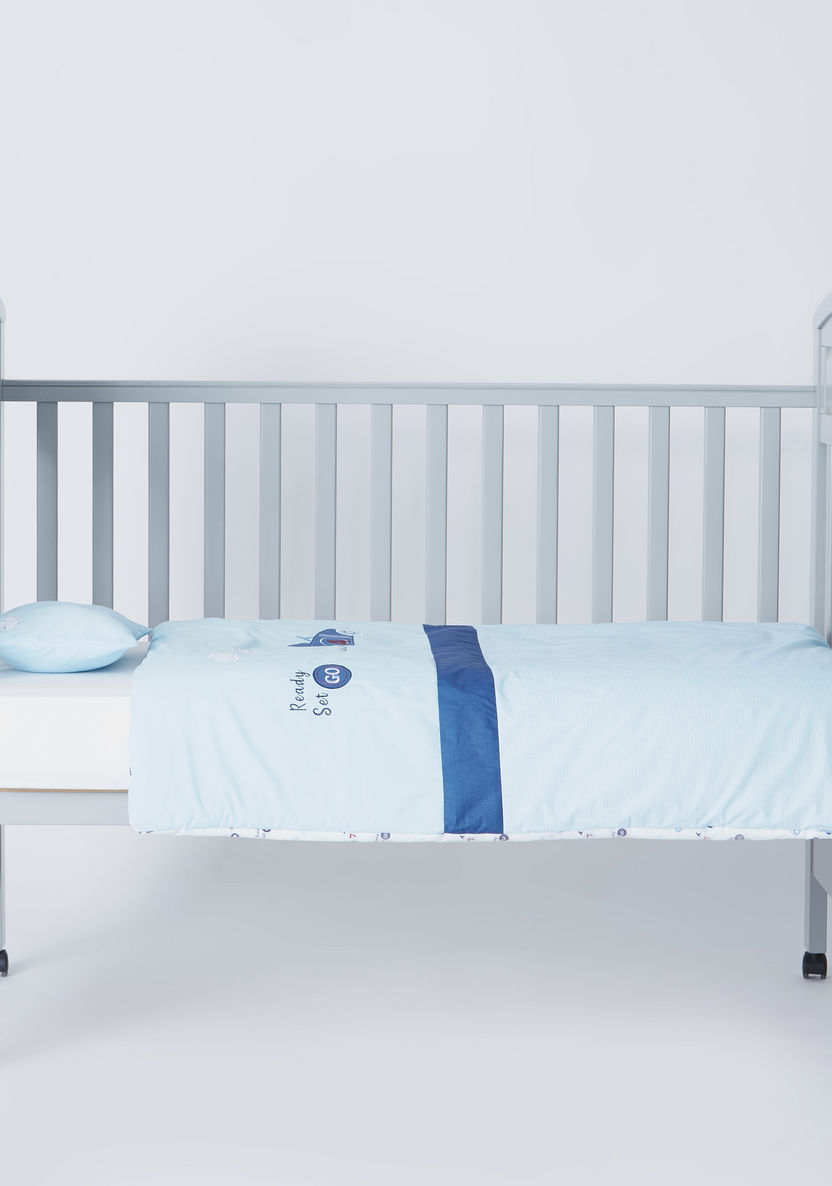 Juniors Textured 2-Piece Comforter Set-Baby Bedding-image-2