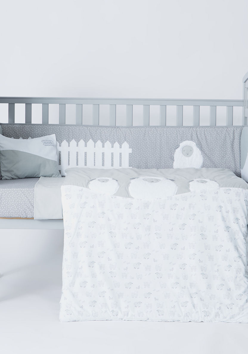 Juniors Textured 5-Piece Comforter Set-Baby Bedding-image-3