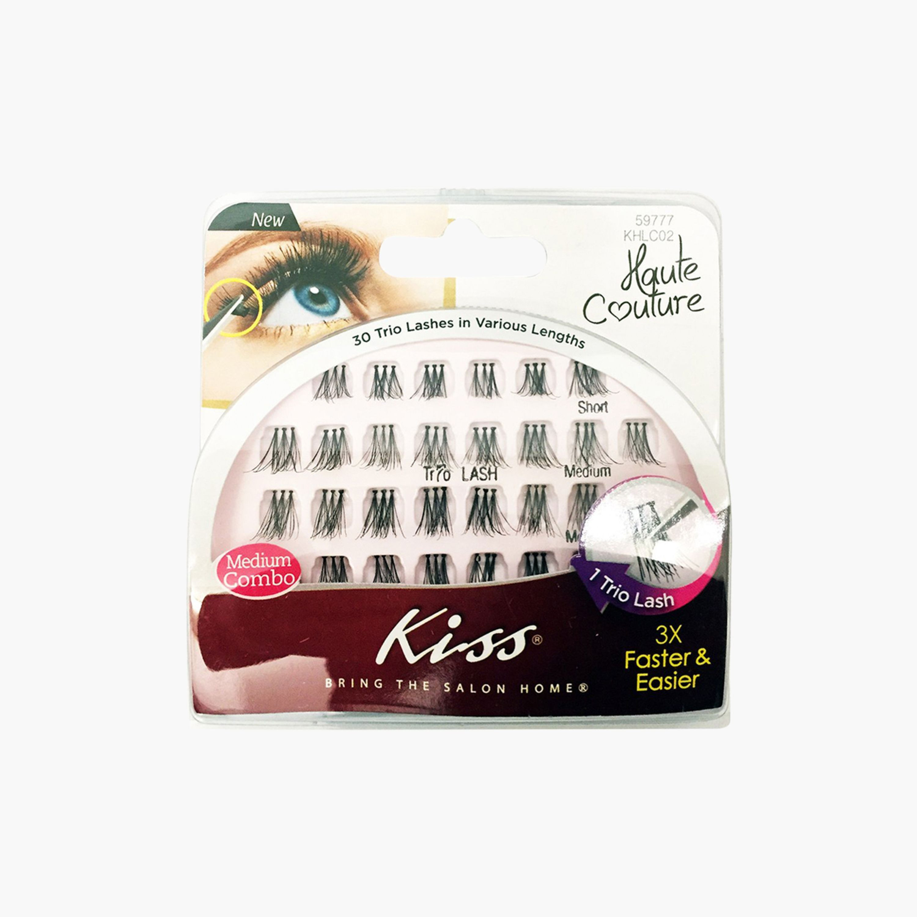 Kiss Haute Couture Ritz 30-Piece Trio False Lashes-beautyandpersonalcare-makeup-eyes-falselashes-image-1