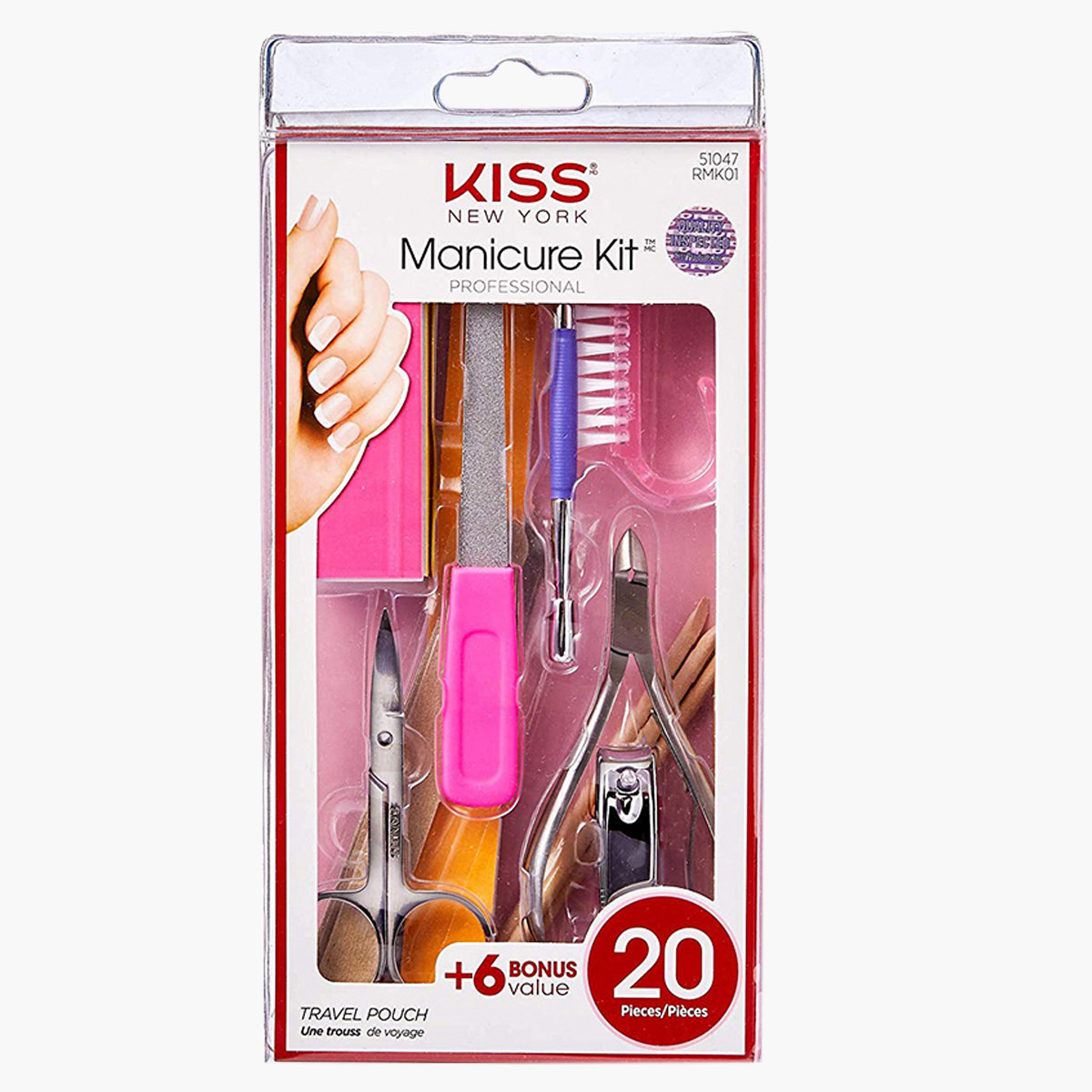 Kiss Cosmetics Red Professional Manicure Kit-beautyandpersonalcare-makeup-nails-nailtools-image-1
