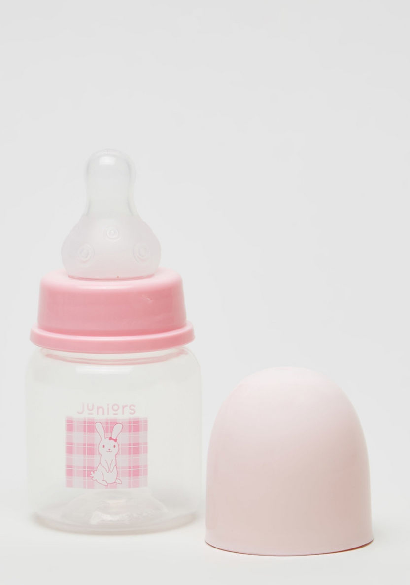 Juniors Printed Feeding Bottle with Cap - 50 ml-Bottles and Teats-image-1