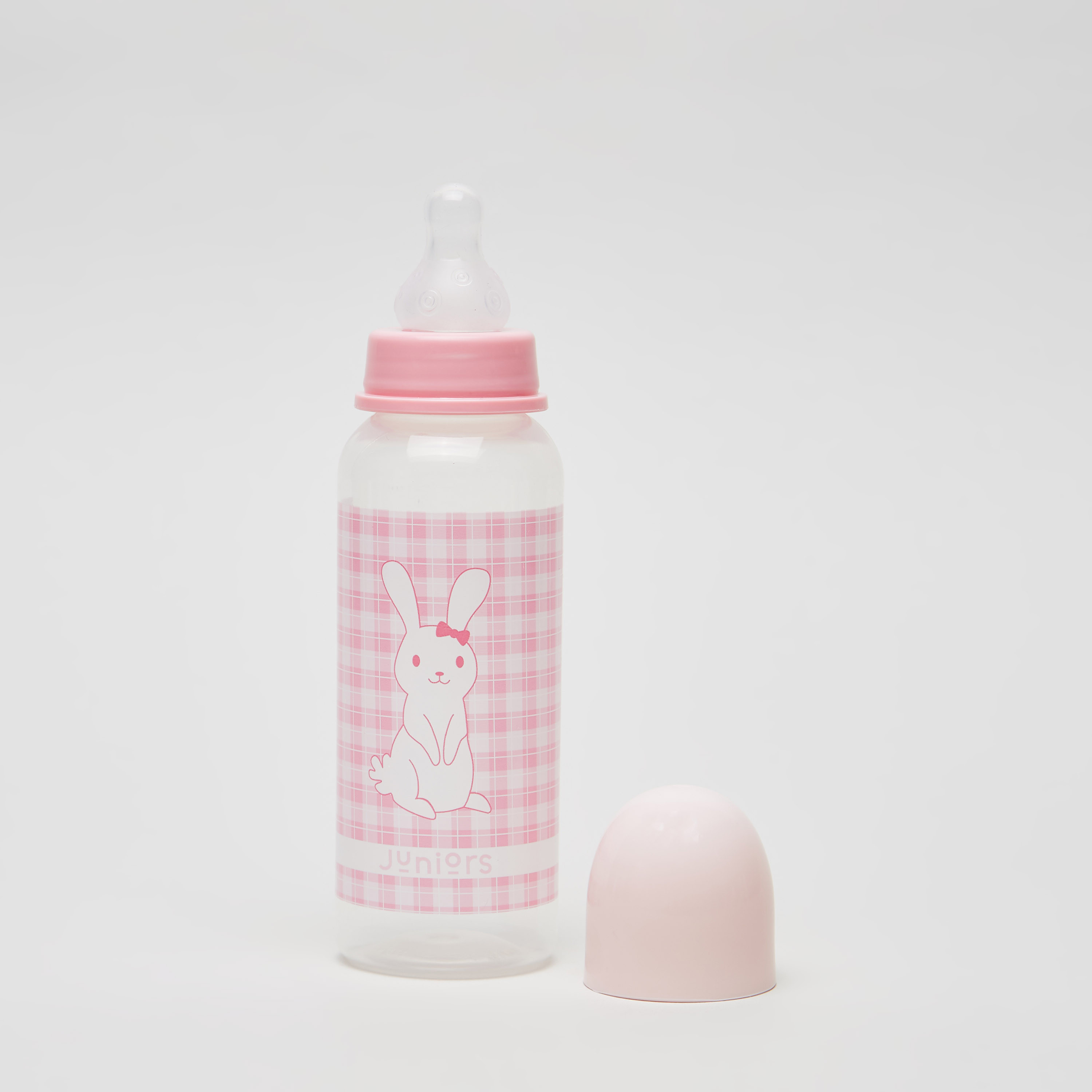 Juniors Bunny Print Feeding Bottle - 250 ml-baby-feeding-feedingbottles-bottlesandteats-image-2