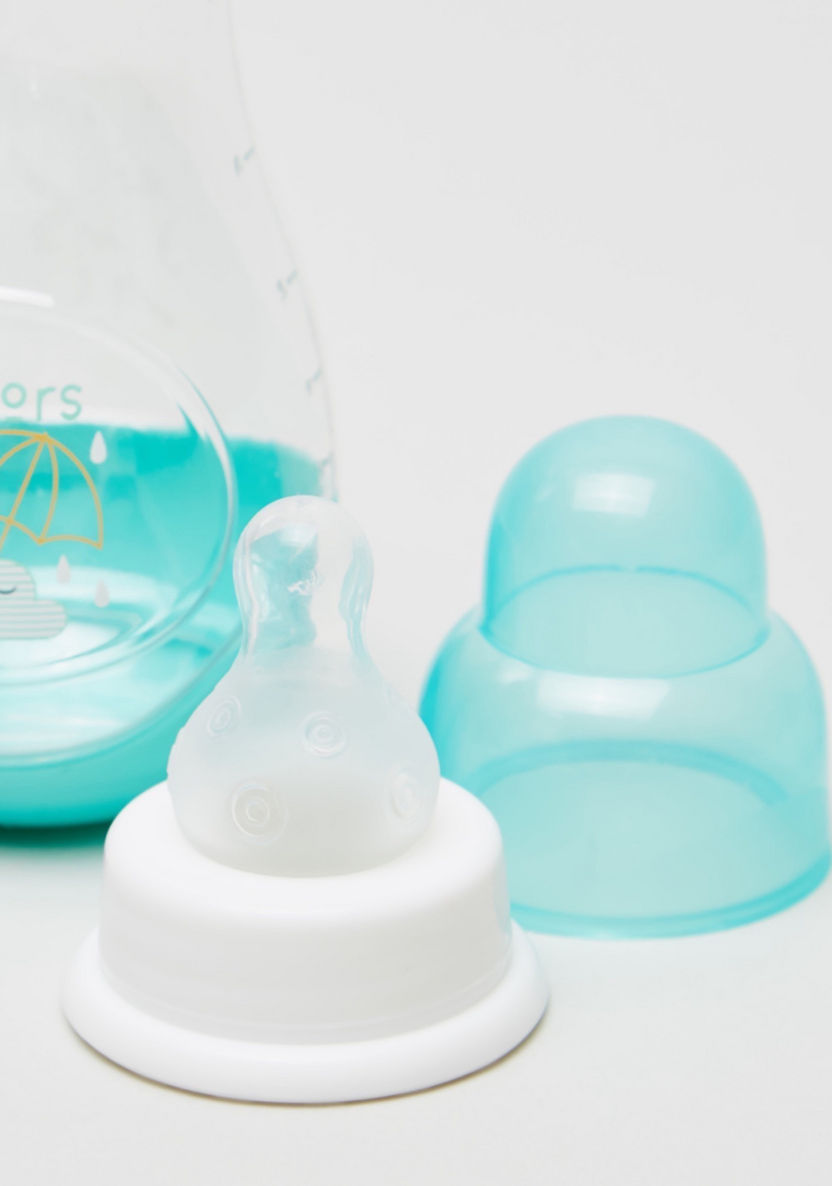 Juniors Printed Feeding Bottle with Base and Side Handles - 250 ml-Bottles and Teats-image-3