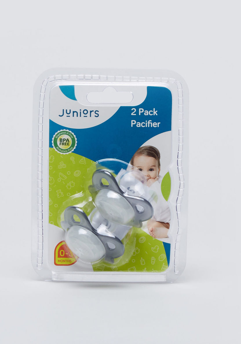 Juniors Printed Pacifier - Set of 2-Pacifiers-image-0