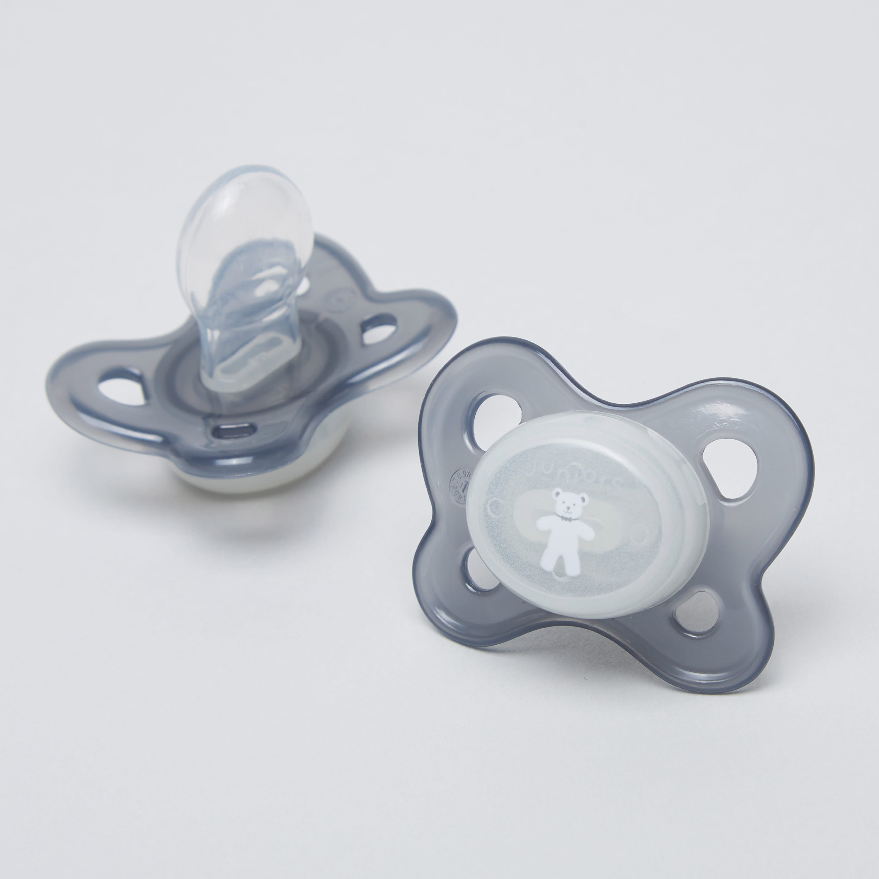 لهّاية بطبعات من جونيورز - طقم من قطعتين-baby-feeding-pacifiers-image-3