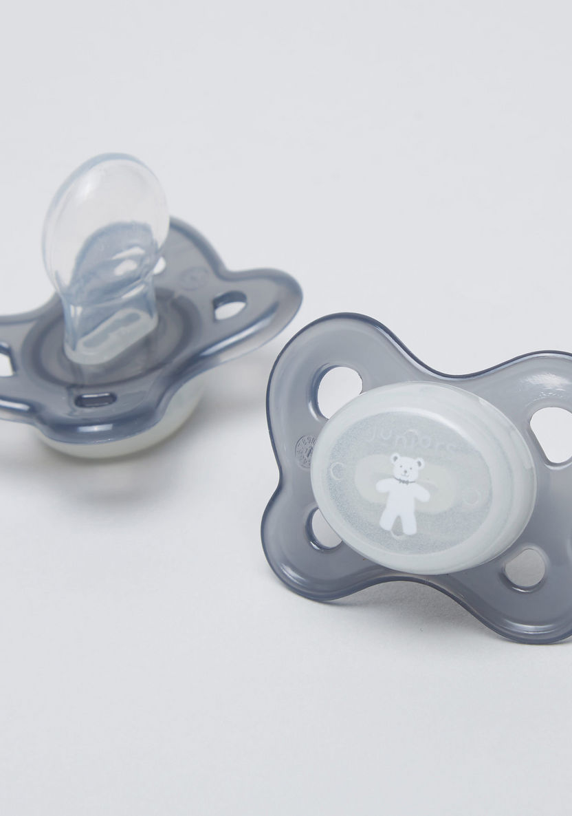 Juniors Printed Pacifier - Set of 2-Pacifiers-image-2