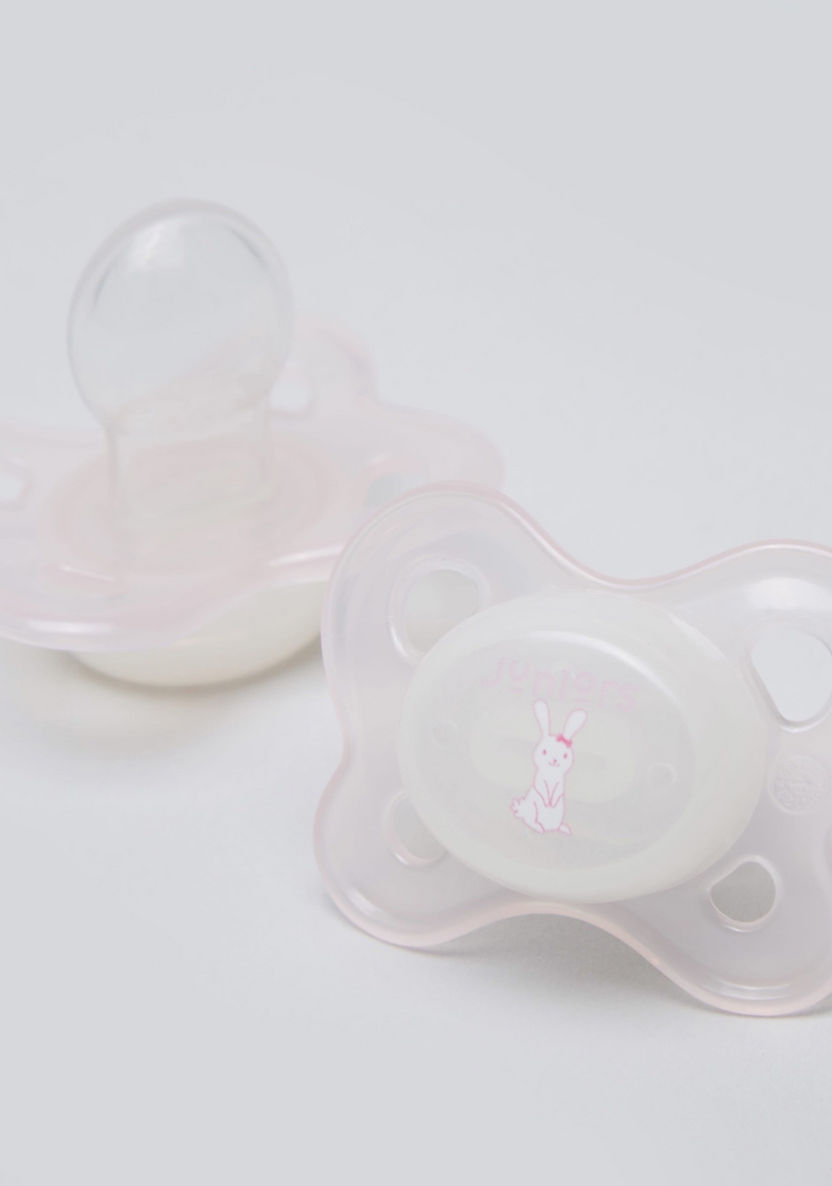 Juniors Printed Soother - Set of 2-Pacifiers-image-1