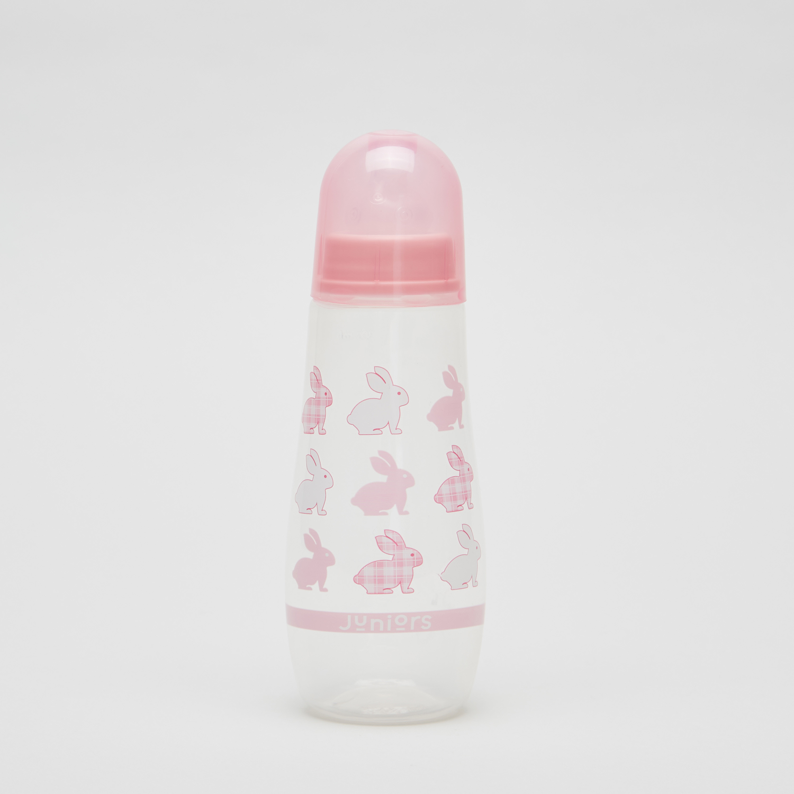 رضّاعة بطبعات وغطاء من جونيورز - 300 مل-baby-feeding-feedingbottles-bottlesandteats-image-1