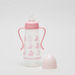 Juniors Bunny Print Feeding Bottle with Handle - 300 ml-Bottles and Teats-thumbnail-1