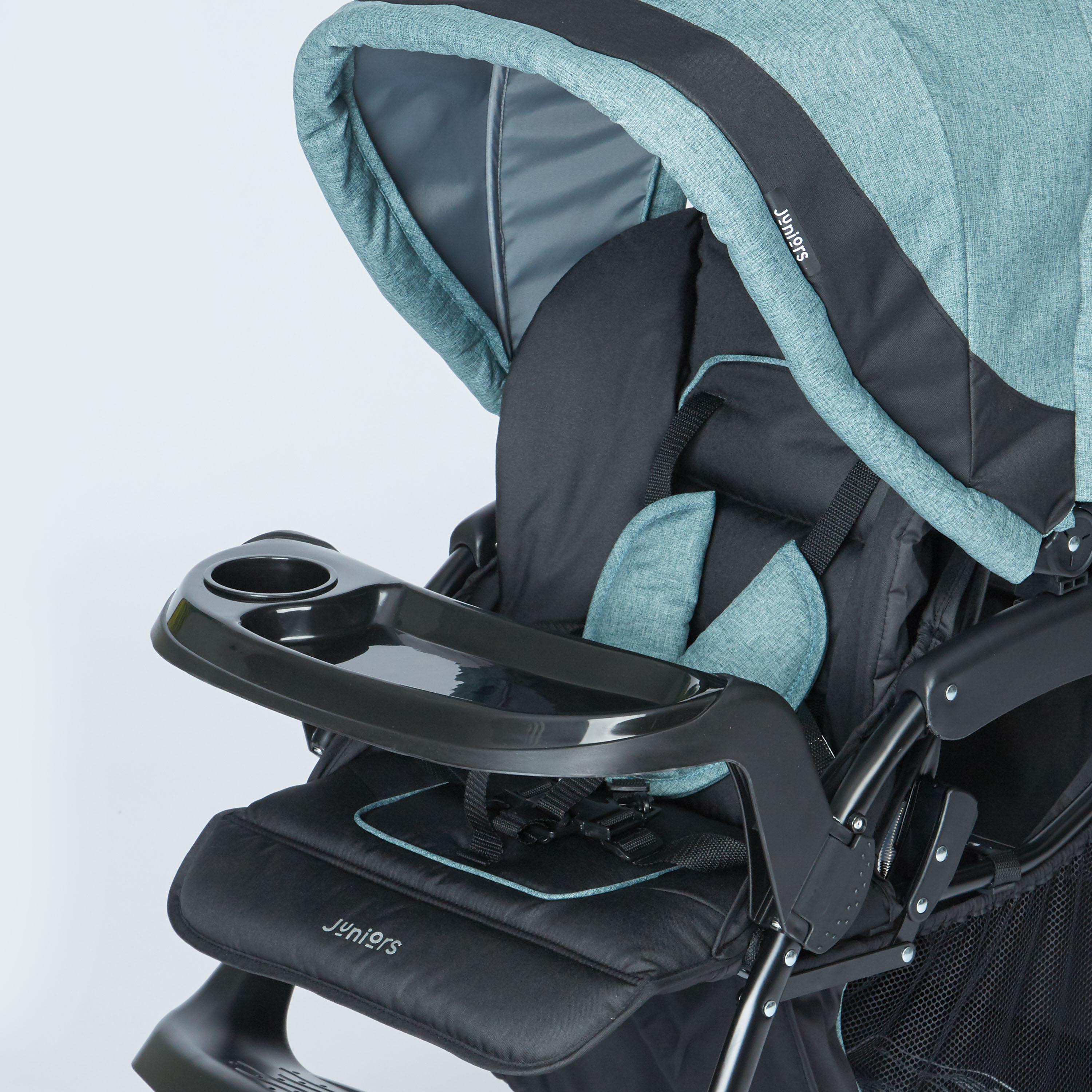 عربة أطفال بمظلة فيكتوري تاندم من جونيورز-baby-gear-strollersandprams-strollers-image-5
