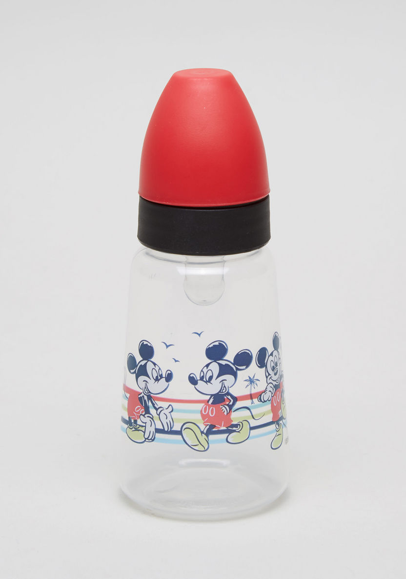 Disney Mickey Mouse Prints Feeding Bottle - 150 ml-Bottles and Teats-image-1
