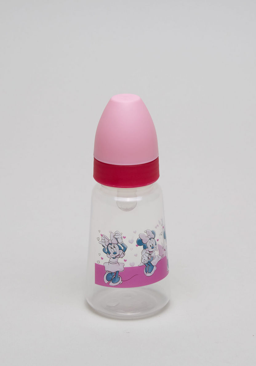 Disney Minnie Mouse Circus Prints Feeding Bottle - 150 ml-Bottles and Teats-image-1
