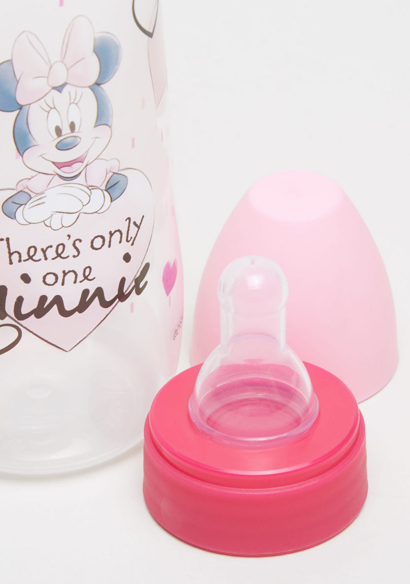 Disney Minnie Circus Prints Feeding Bottle - 250 ml-Bottles and Teats-image-2