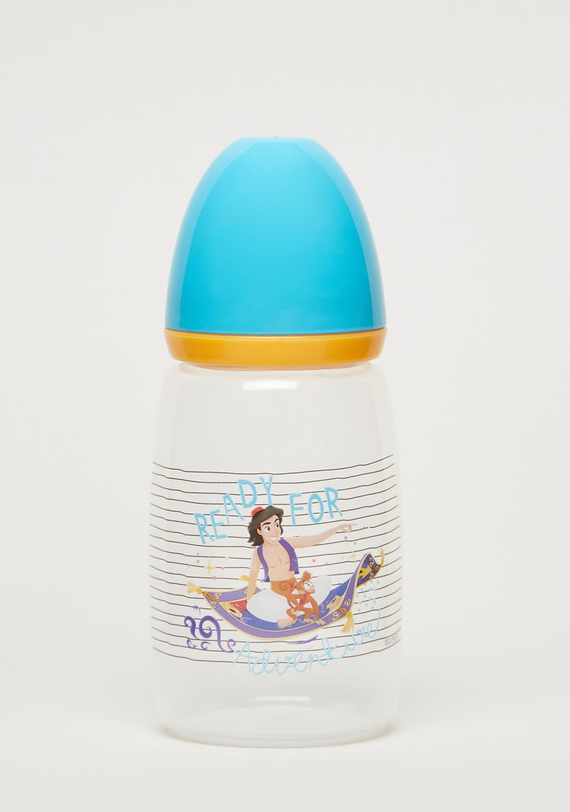Disney Aladdin Print Feeding Bottle - 300 ml-Bottles and Teats-image-0